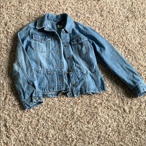 Gap denim jacket sz 12